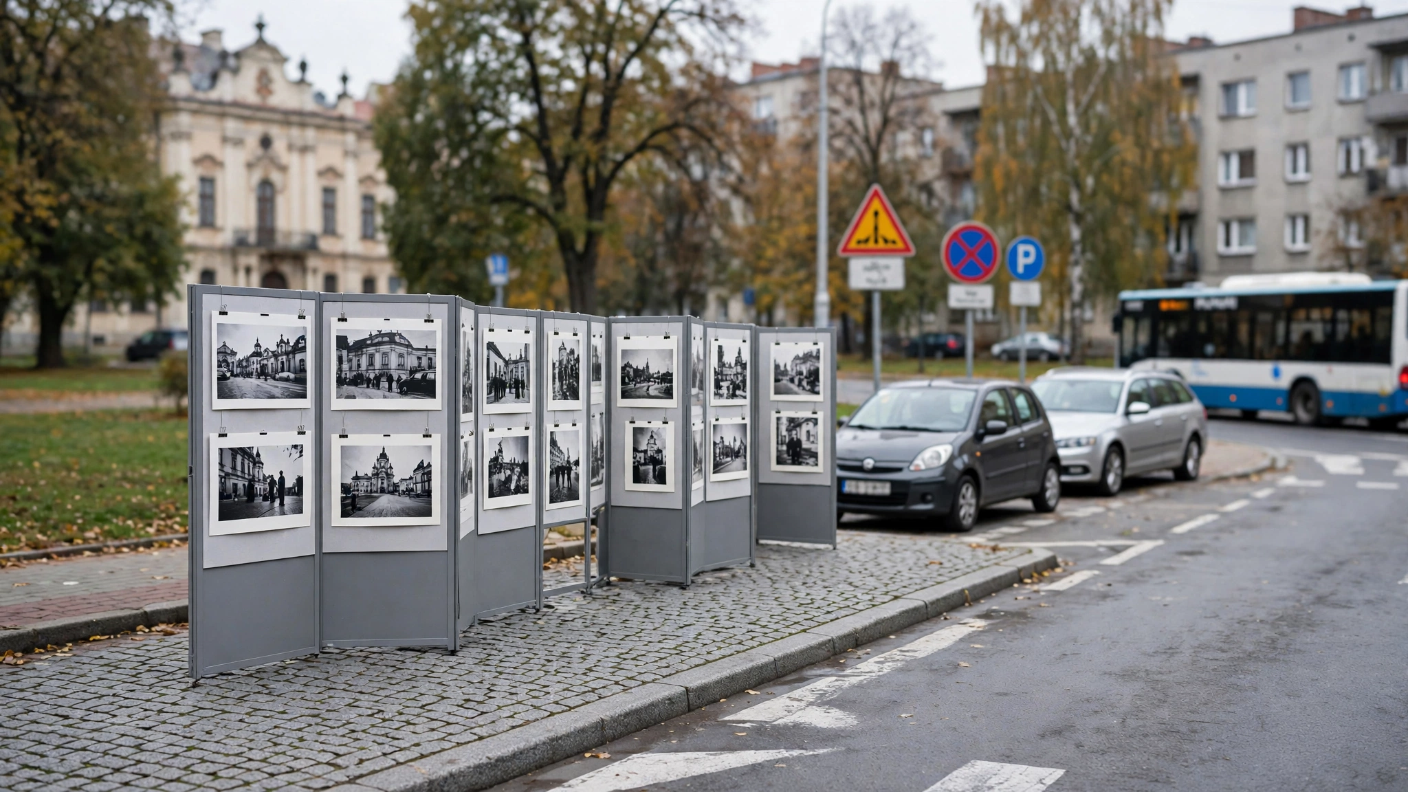Fotografia z wystawy Ondřeja Němca „Václav Havel 1976–2011” prezentowanej w ramach 5. Dni Czeskich w Białymstoku